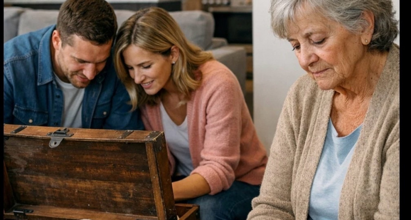 Свекровь переехала к нам со старым сундуком: то, что мы увидели - повергло в шок. Отношение к ней резко поменялось 