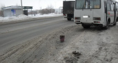 В Оренбурге автобус сбил пешехода на остановке