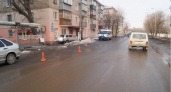 ДТП в Оренбурге: ВАЗ сбил пешехода на тротуаре