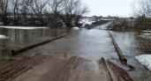 В Оренбуржье подтоплены два низководных моста