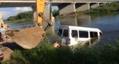 В Оренбурге маршрутка утонула в Урале