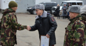 В Оренбурге поздравили и наградили полицейских, отбывающих на Северный Кавказ