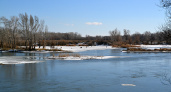 Вверх. Уровень воды в Урале у Оренбурга продолжает подниматься