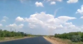 Дорожный вихрь. Под Оренбургом заметили микросмерч
