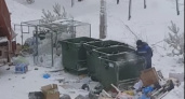 Eще грязнее. Видео ВГАЕ.РУ о вывозе мусора в Оренбуржье