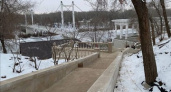 В Оренбурге закрыли для посещения обновлённый Елизаветинский спуск