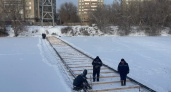 В Орске начали возводить вантовый мост