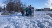 В Оренбурге загорелась вендинговая заправка