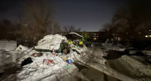 Мусор в центре Оренбурга не вывозят неделями 