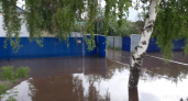 В селе Александровка произошло затопление жилых территорий