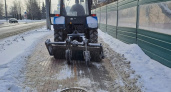 Улицы Оренбурга очищают 234 рабочих и техника