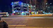  В Оренбурге убирают пешеходный переход