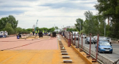 В Оренбурге реконструкция моста через Сакмару выполнена более чем на половину
