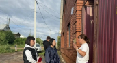 В Бугуруслане проводят подворовой обход после подтопления