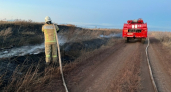 В Сакмарском районе потушили ландшафтный пожар