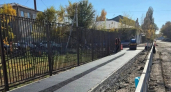 В Оренбурге продолжается ремонт ул. Курача
