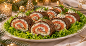На Новый год из обычных продуктов приготовлю кулинарный шедевр: рулетики с сыром и форелью — Огненная козочка зацокает от восторга 