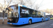 В Оренбурге в тестовом режиме заработал автобус-«гармошка»