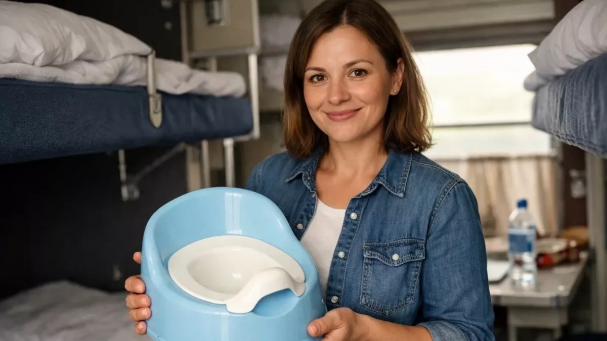 Мамаша выставила горшок посреди вагона, пока все ели: мы не стали это терпеть - разобрались с ней лично и вот как