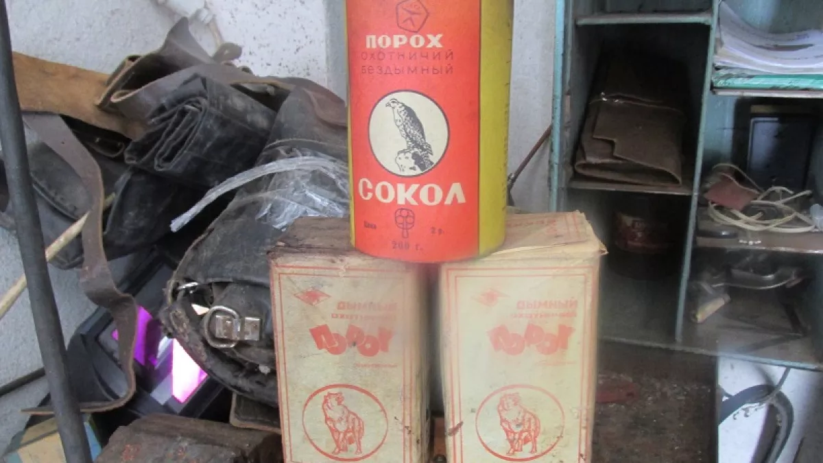В Оренбуржье у 68-летнего мужчины нашли больше килограмма пороха