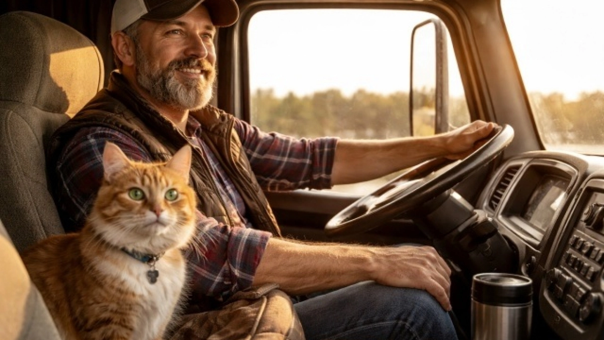 Отец-дальнобойщик был против животных: втихаря завели кота - реакция была неожиданной. Почему любимца мы больше не видим 