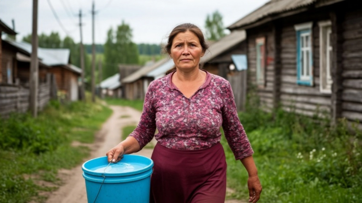 Нарубить дрова, почистить снег и принести воду: легко ли женщине в деревне без мужчины? Никто даже не догадывается 