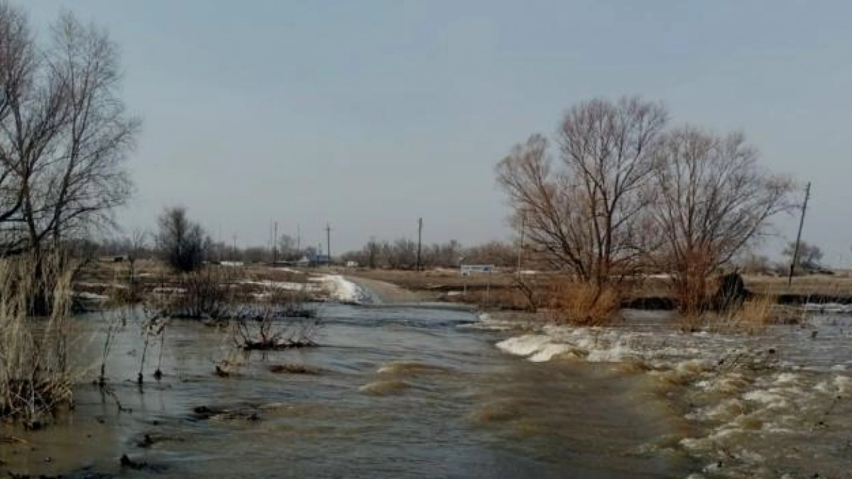 В Оренбуржье из-за паводка выросло число закрытых мостов