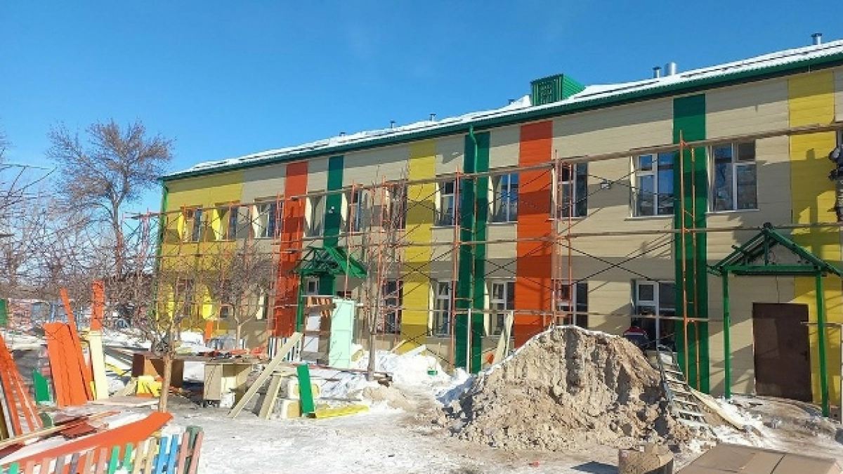 В Оренбуржье отремонтируют три детских сада по нацпроекту «Семья»