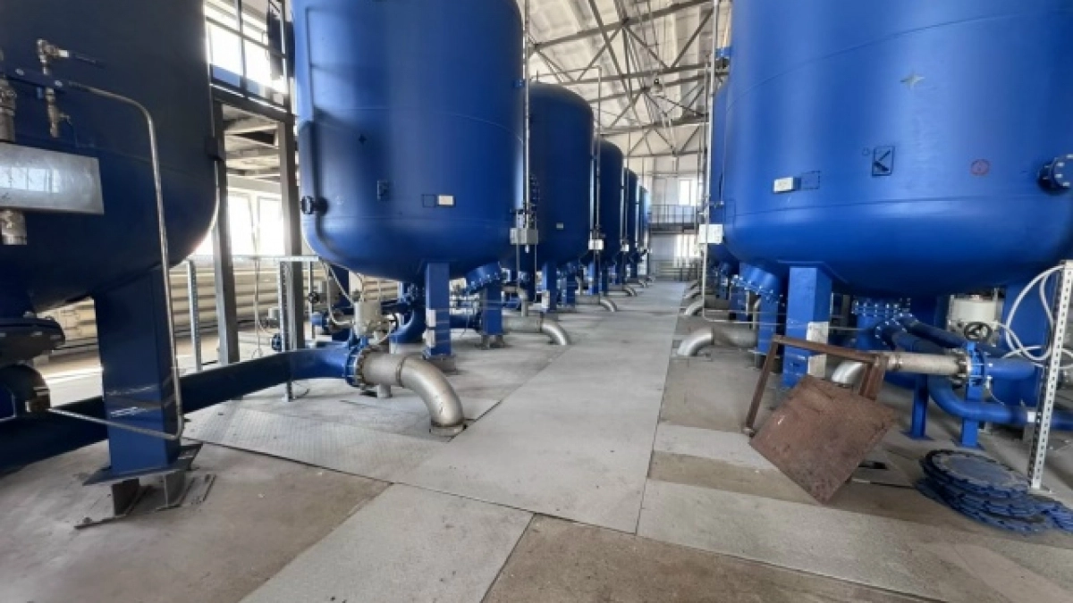 В Соль-Илецке готовят к испытаниям обновленные очистные сооружения