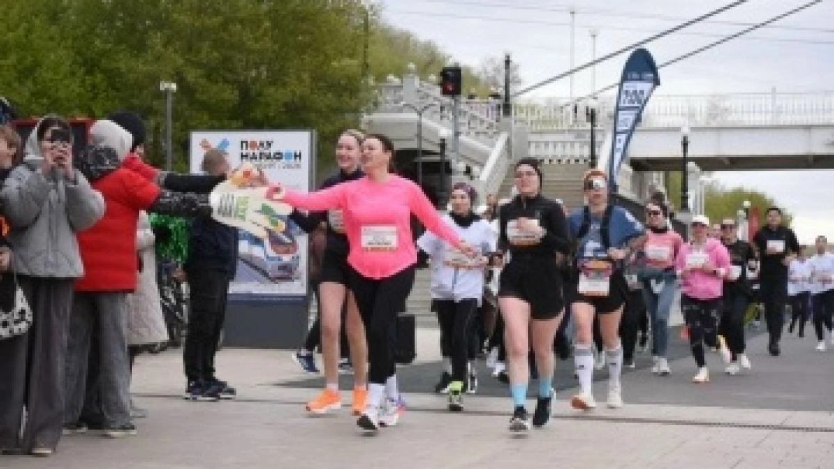 В Оренбурге титульный полумарафон собрал более 2500 участников