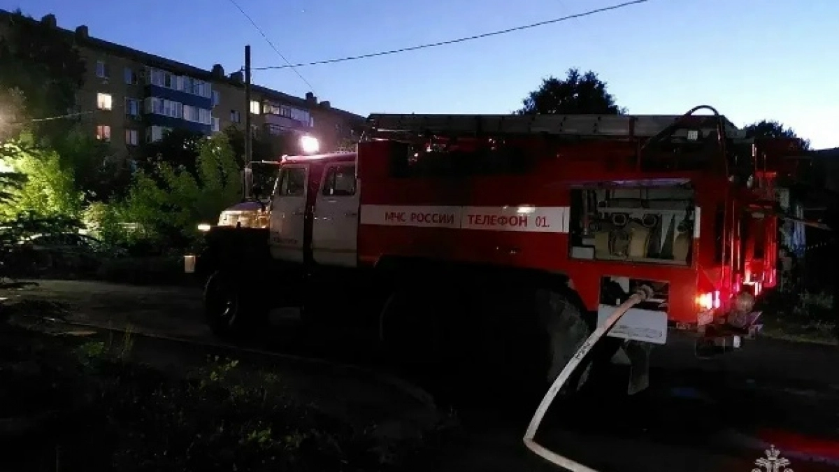 В Медногорске за сутки на пожарах спасли пять человек