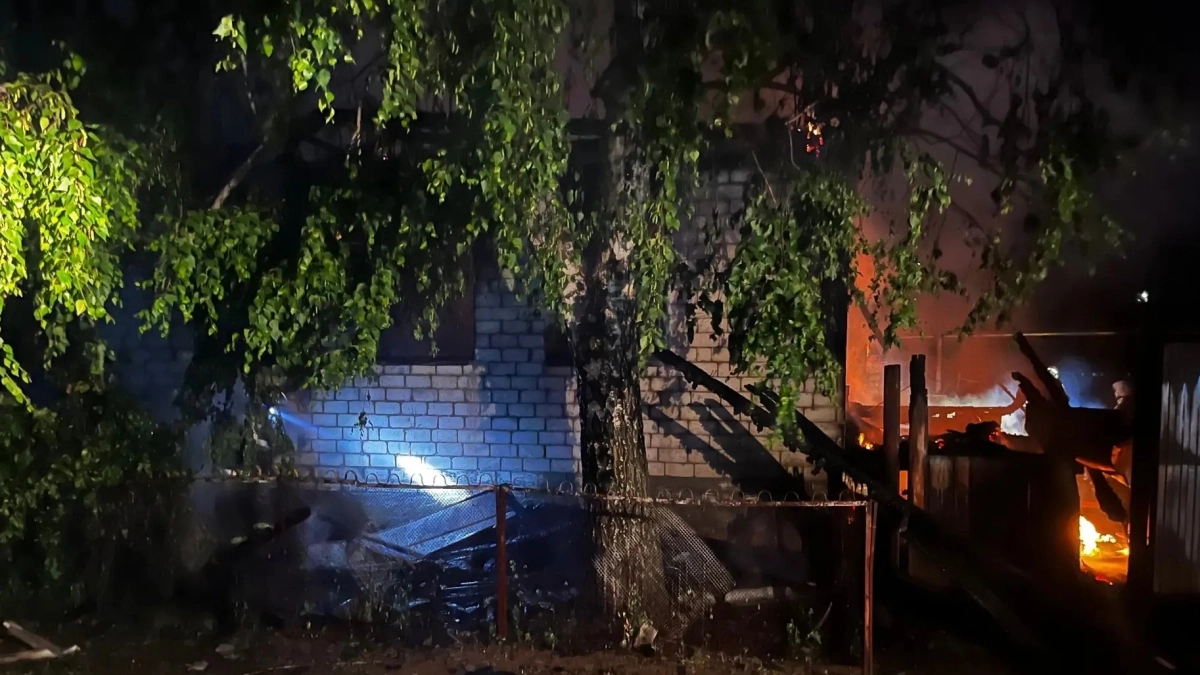 В Новосергиевском районе в результате пожара погибли два человека