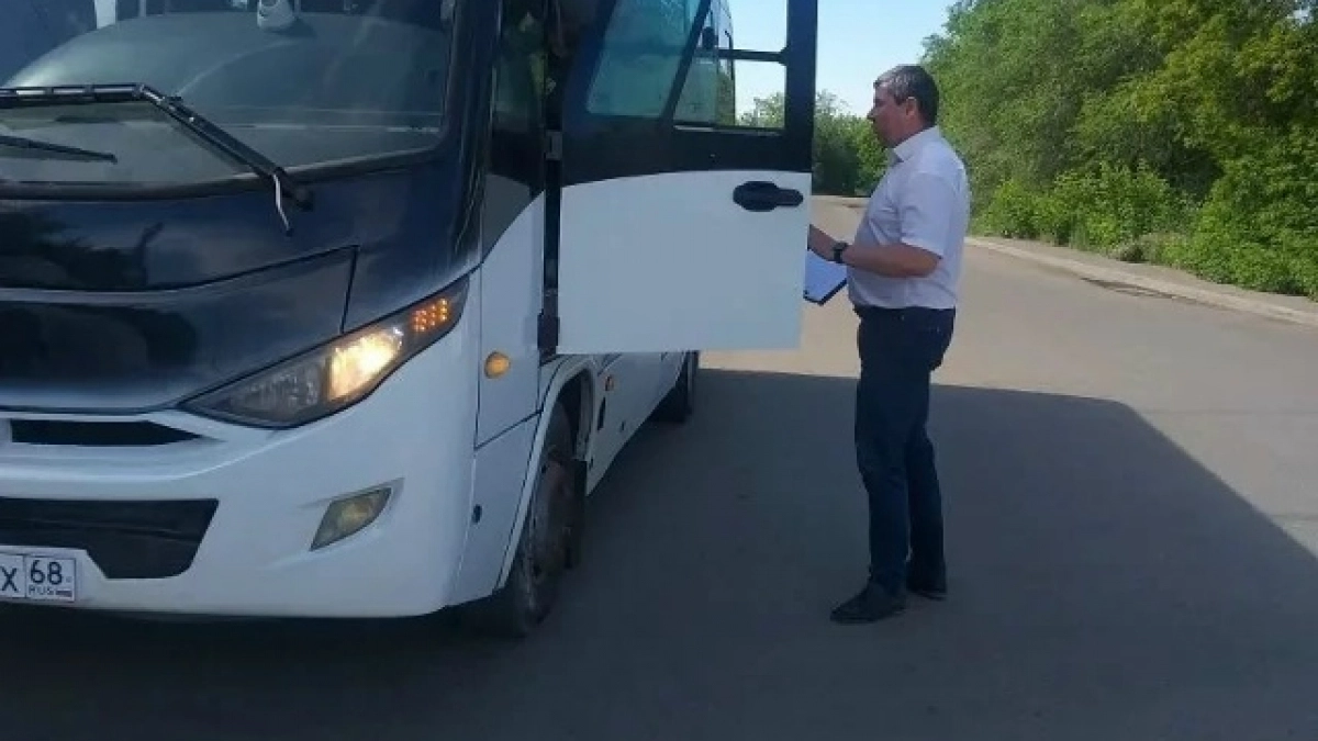 В Оренбурге проверили автобусы маршрута №14