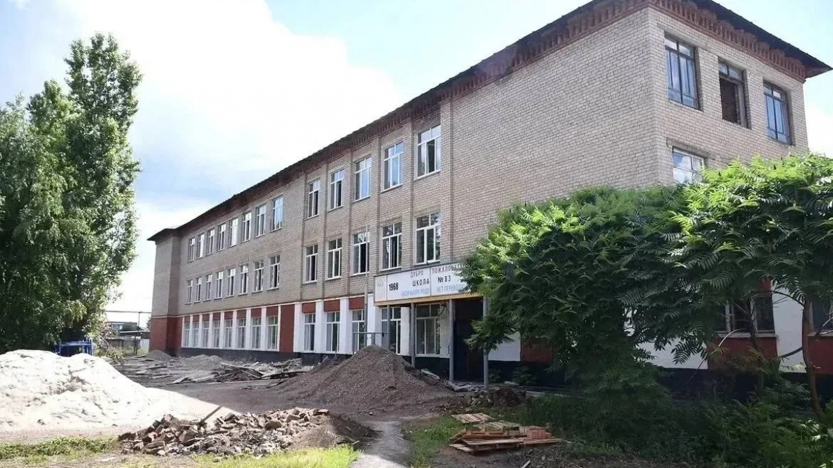 В селе Городище капитально ремонтируют школу