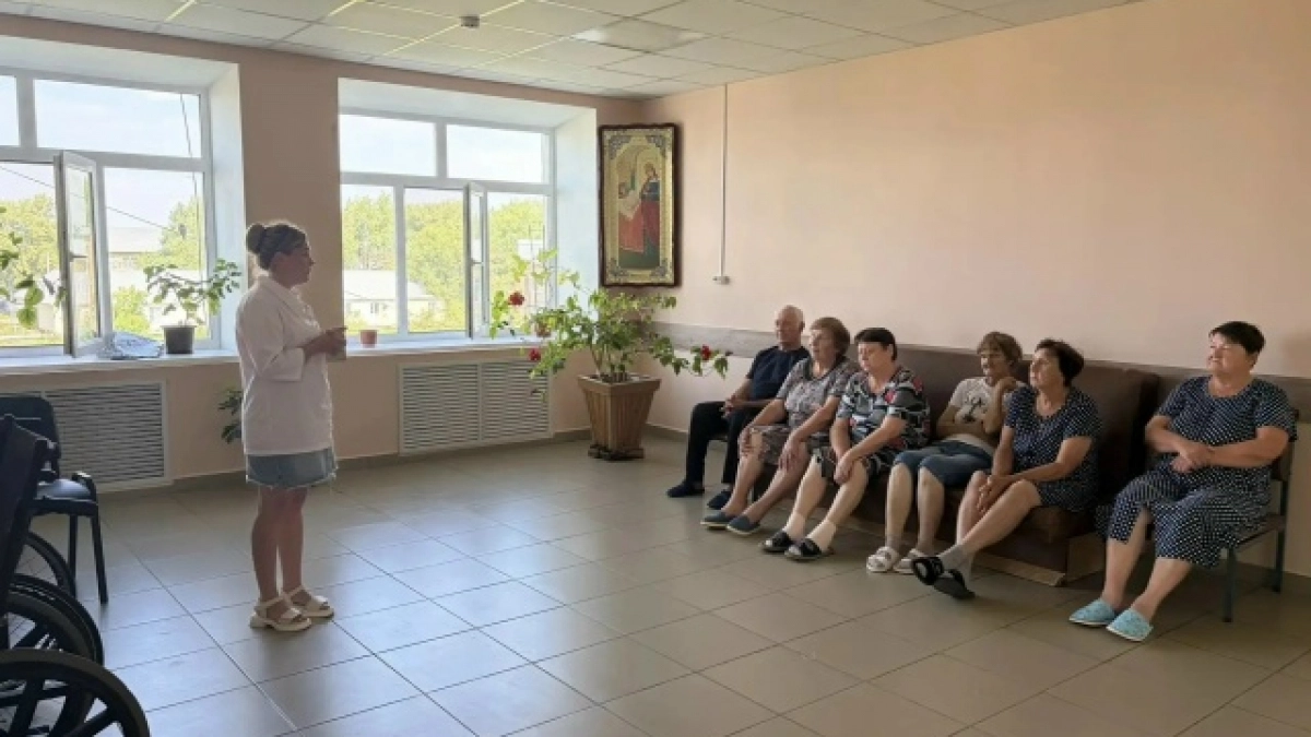 В Ташлинской больнице прошла «Школа здоровья» для пациентов