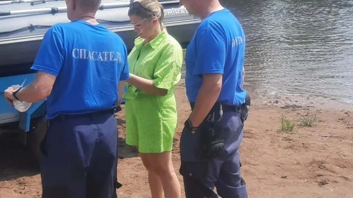 На пляже «Радуга» в Оренбурге прошел профилактический рейд