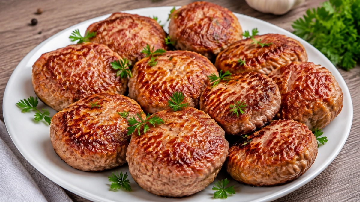 Хлеб в фарш - прошлый век: жарю котлеты по Ивлеву - мясистые, ароматные и без жирной жижи