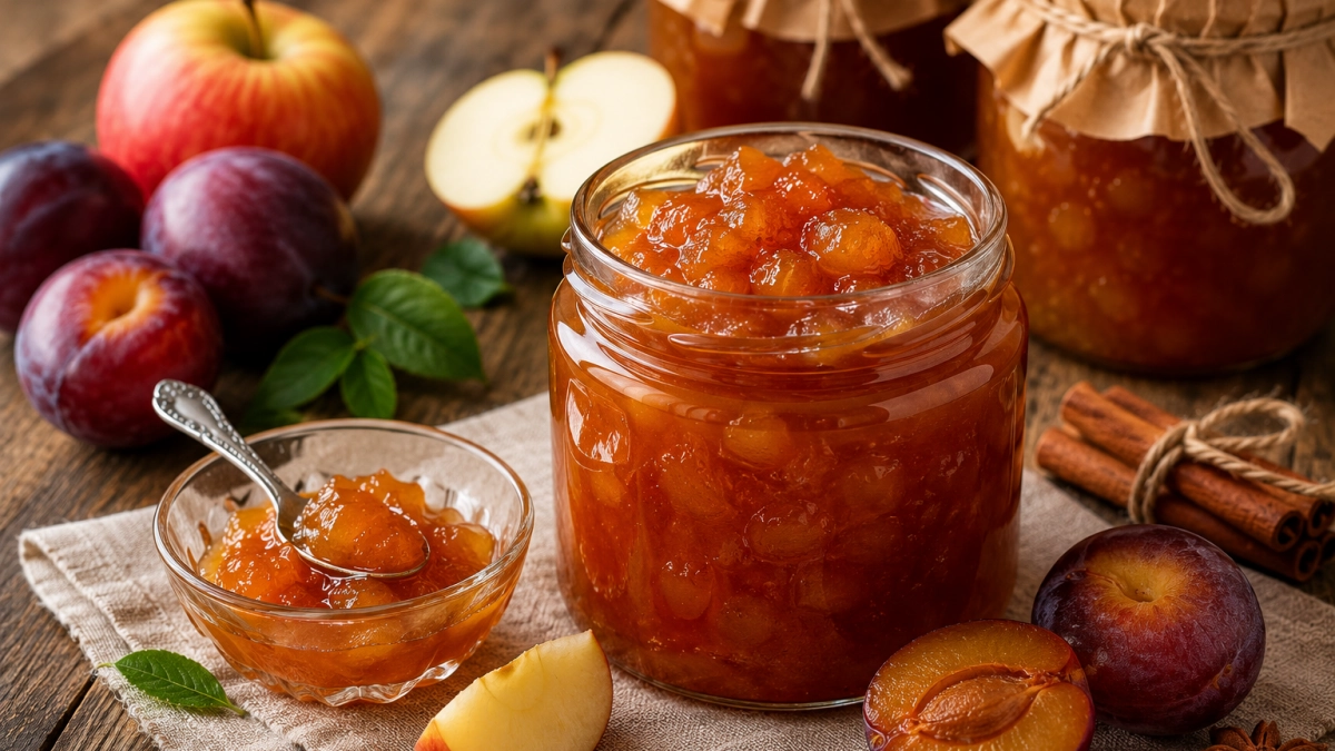 Начинка для блинов, к сырникам, запеканке, и в кашу: готовлю на зиму карамельный конфитюр из яблок - универсальная густая добавка