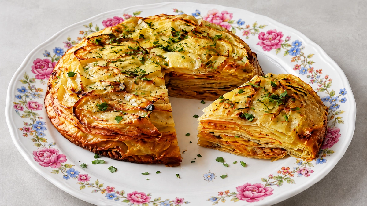 Картофель не жарю и не варю, а запекаю слоями: простое блюдо, а вкус круче мяса 