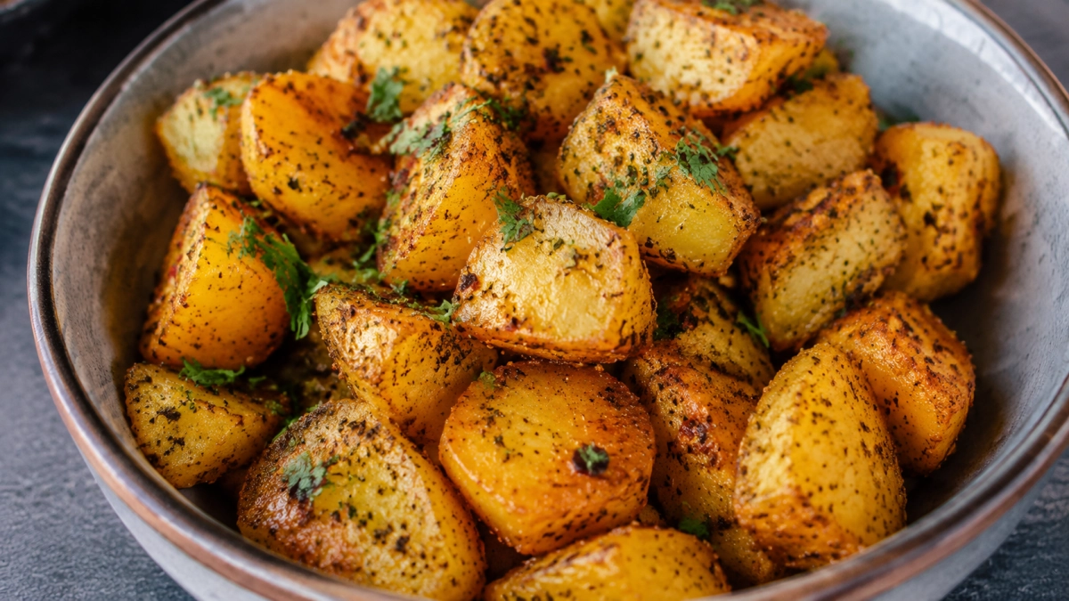 Карточку не жарю и не варю, запекаю по-польски: ароматная вкуснятина с чесноком — с хрустящим золотистым краем