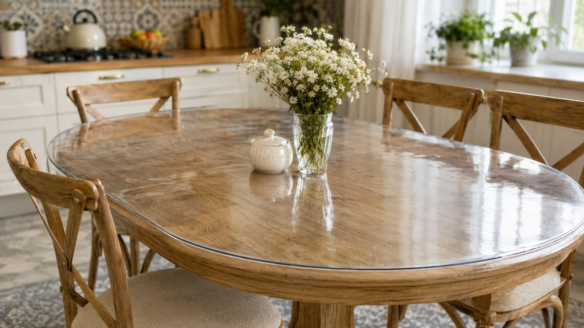 Клеенка на столе — прошлый век: в 2026 году дизайнеры советуют другой вариант — выглядит стильно и неприхотлив в уборке