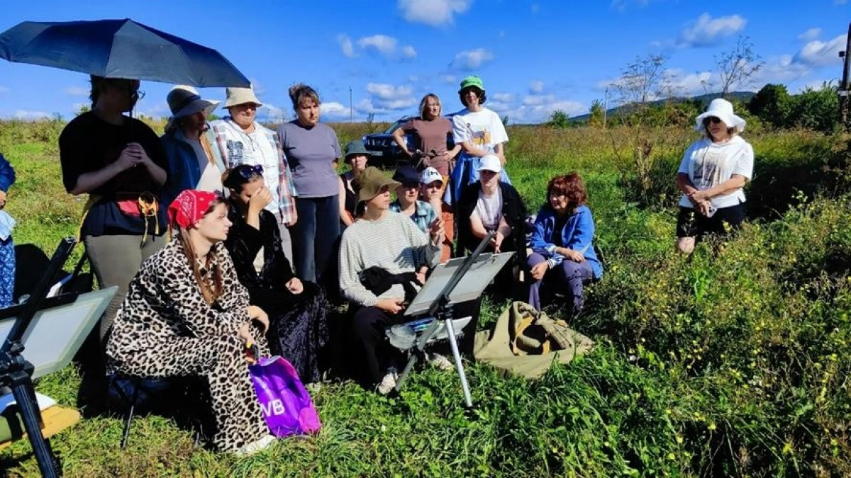 В Оренбуржье участники областного пленэра создали более 300 работ