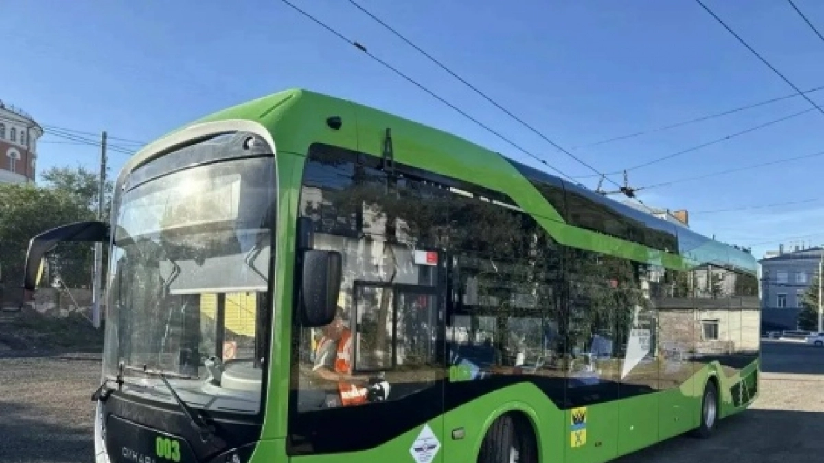Пять новых троллейбусов выйдут на маршруты Оренбурга в конце недели