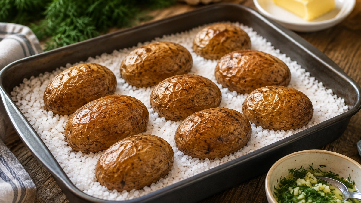 Картошку больше не жарю и не варю, а запекаю на соли: вкусно так, что «за ушами трещит»
