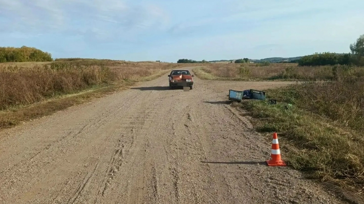 В Саракташском районе пенсионер пострадал в ДТП с автомобилем