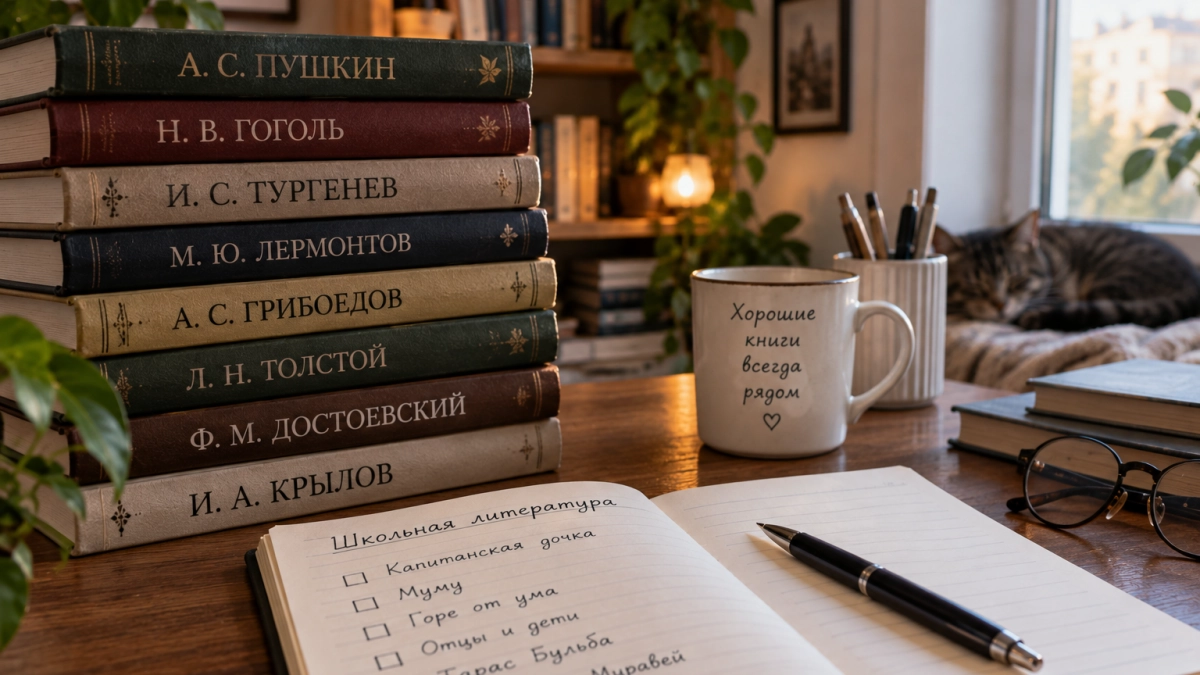 Даже школьник справится с 7/7 вопросами за 1 минуту, а вам слабо? Лёгкий тест по литературе