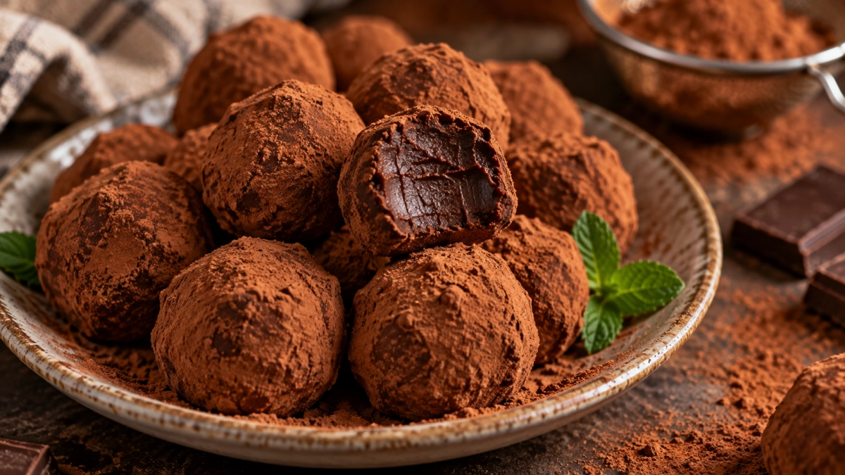 Трюфельные конфеты из какао и сгущенки по-домашнему: вкус как из дорогой кофейни — шоколадная радость к чаю