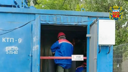 В Бугуруслане восстановили электроснабжение после подтопления