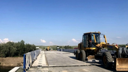 В Гайском округе завершают капитальный ремонт двух мостов